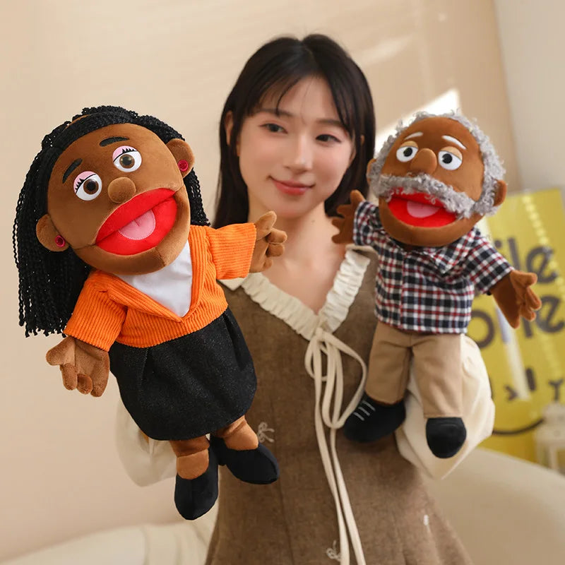Soft Plush Full-Body Hand Puppet for Interactive Play
