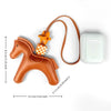 Handcrafted PU Leather Pony Bag Charm