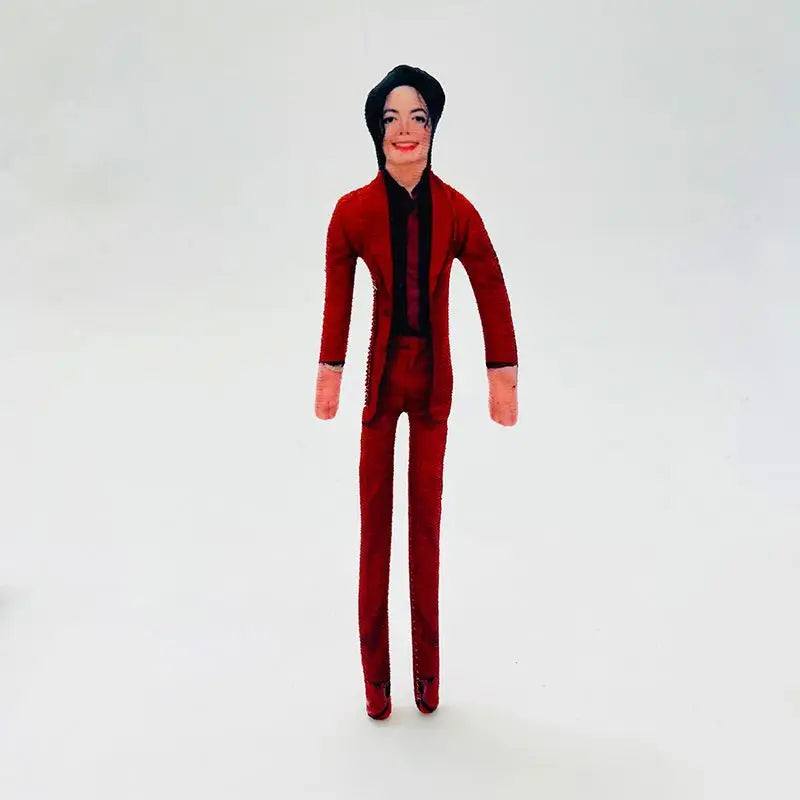 Michael Jackson Bendable Plush Doll – Poseable Collectible Figure