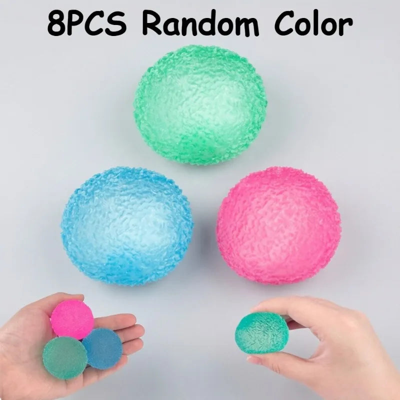 Textured Stress Ball – Slow-Rising Sensory Fidget Toy for Stress Relief
