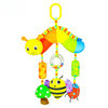 Rainbow Animal Plush Stroller Toy for Babies 0-3 Years