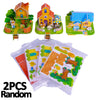 3D Building Puzzle Set for Kids – Educational DIY Paper Model Kit