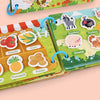 Montessori Quiet Book – Interactive Word Recognition & Early Learning Activity Book for Kids
