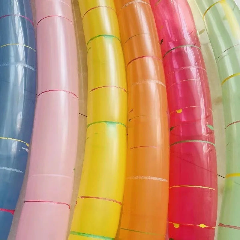 Colorful Rocket Balloons (100 Pack) – Flying Scream Party Balloons for Kids' Birthdays