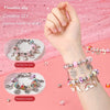 DIY Beaded Bracelet Craft Kit with Storage Box for Kids