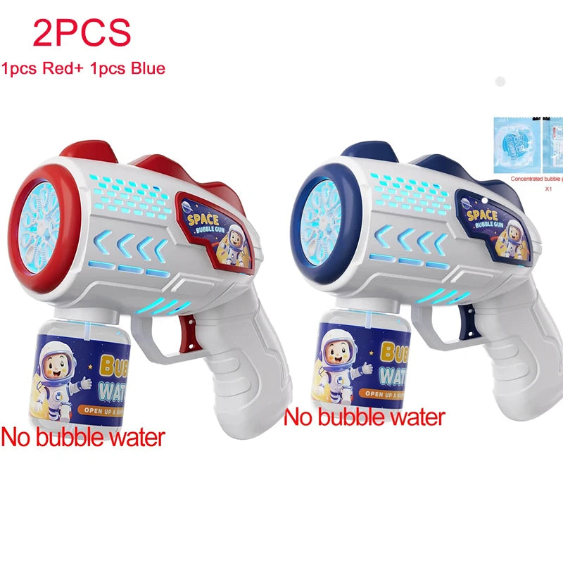 Astronaut Bubble Blaster - Automatic Bubble Machine Gun for Kids