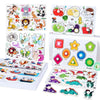 Wooden Alphabet & Number Peg Puzzles for Toddlers