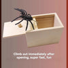 Wooden Spider Surprise Prank Box