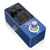 A blue compact looper pedal with an LED display and a knob labeled LOOP AUTO.