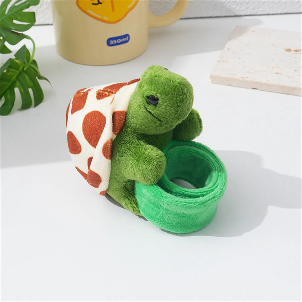 Soft Plush Turtle Bracelet Charm - Cute Mini Stuffed Animal