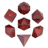 Wooden Polyhedral Dice Set for Tabletop RPGs