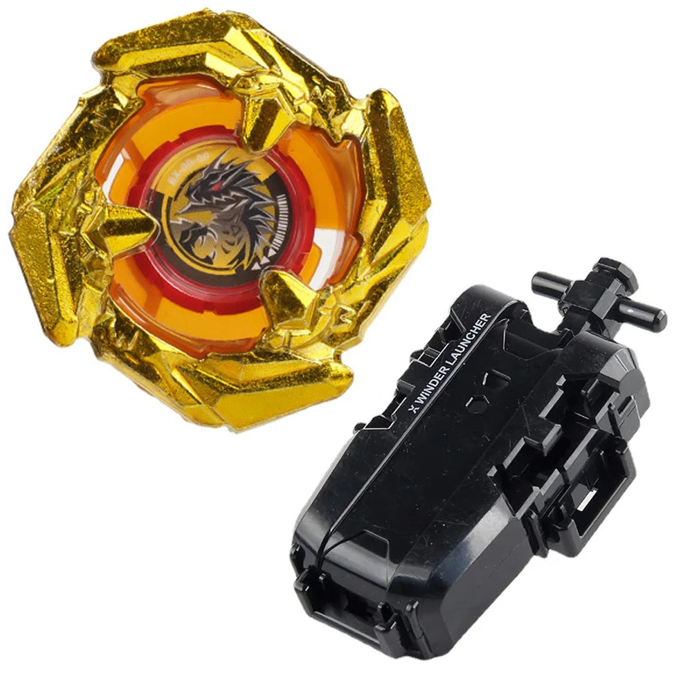 Metal Fusion Spinning Top Battle Set with Launcher