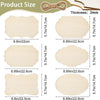 DIY Wooden Hanging Ornament Craft Kit (Set of 3)