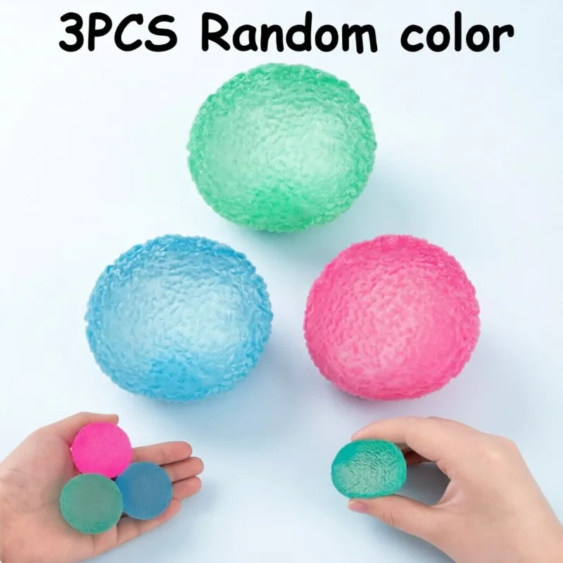 Textured Stress Ball – Slow-Rising Sensory Fidget Toy for Stress Relief