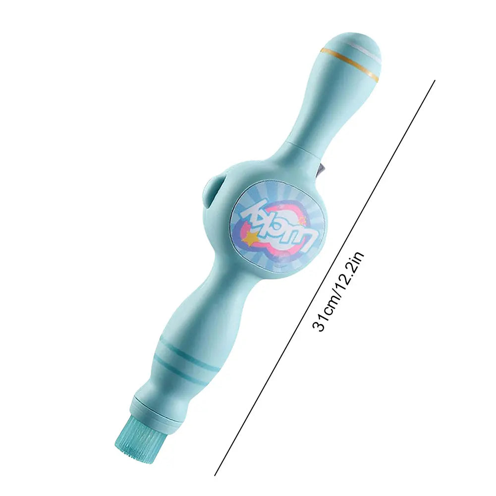 Portable Smoke Bubble Machine with LED Lights