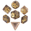 Steampunk Gear Dice Set for Tabletop RPGs