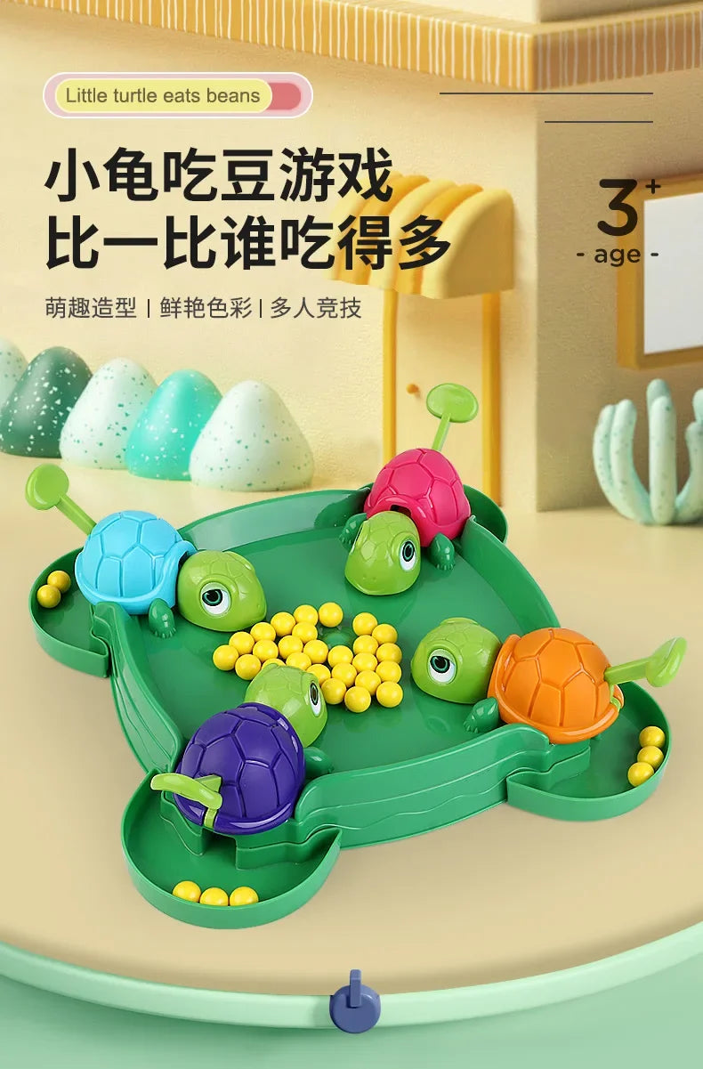 Turtle Eat Beans Board Game for Kids & Families