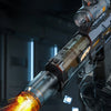 Electric Water Gun with Recoil and LED Flame Effects