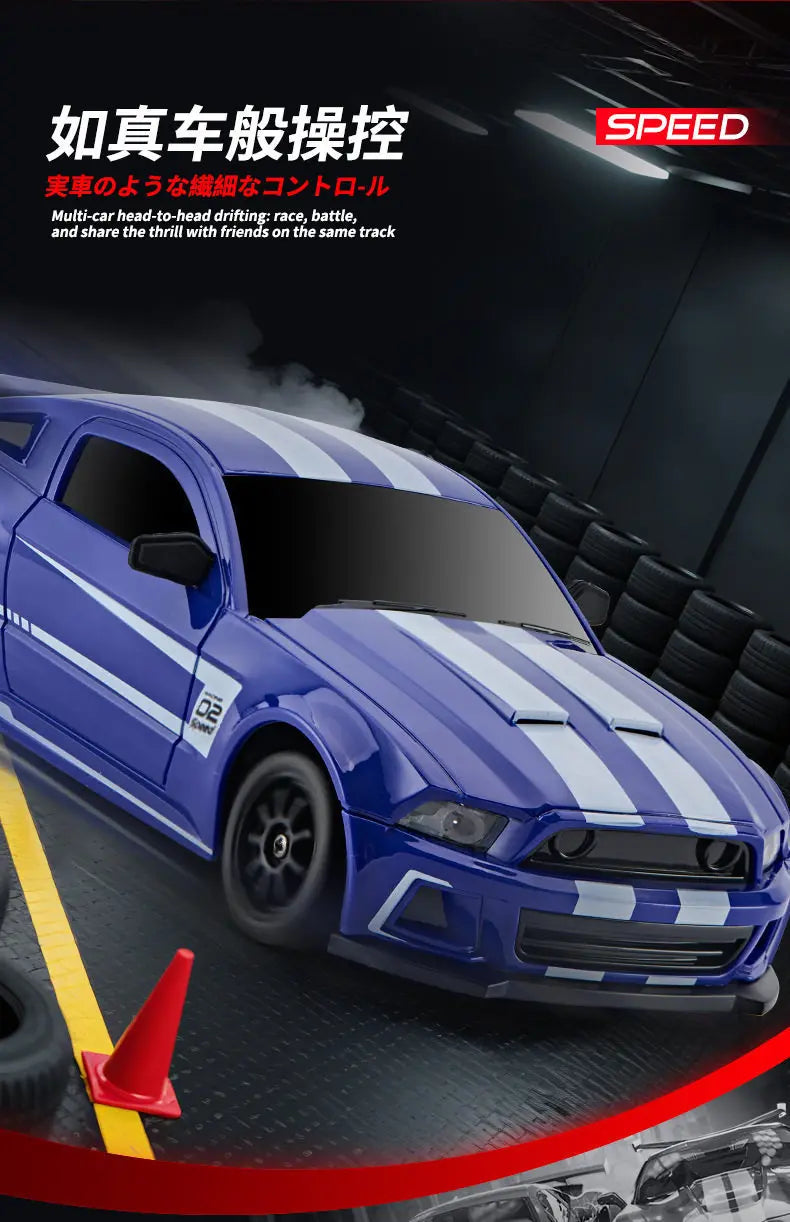 M3 GT500 1/24 RC Drift Car 4WD 2.4G High-Speed Remote Control Car