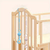 Adjustable Silicone Pacifier Clip with Anti-Drop Chain