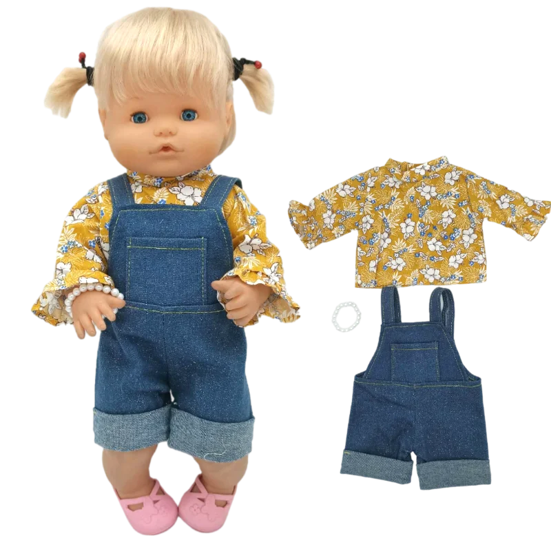 Adorable Romper Outfit Set for 16-Inch Dolls