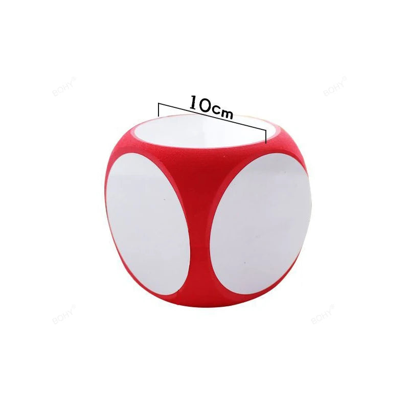 Reusable Dry Erase Math Practice Dice Blocks