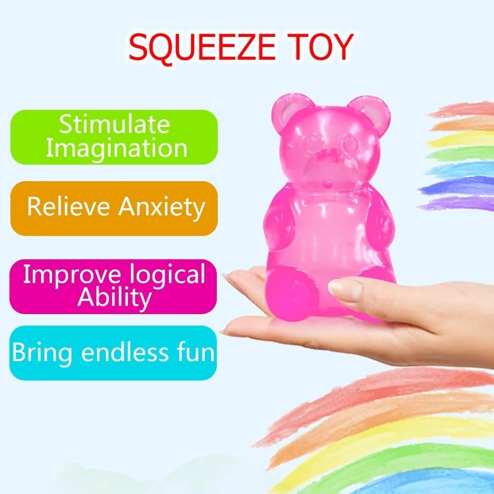 Cute Gummy Bear Squishy Stress Relief Toy