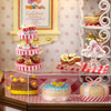 Wooden Dollhouse Kit with Furniture and Lighting