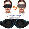 3D Contoured Sleep Mask for Total Light Blocking