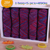 Multicolor Gradient Dyed Acrylic Yarn for Knitting & Crochet