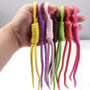 Colorful Braided Nylon Lanyard Keychains for DIY Projects