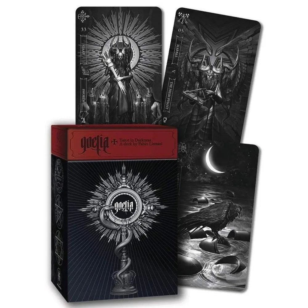 Goetia Tarot Deck – Dark Occult Card Set for Divination and Games