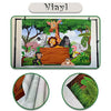 A set of cute cartoon tiger party backdrops for kids' birthday and baby shower photography