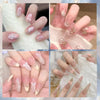 3D Bow Nail Stickers with Ribbon, Heart & Stripe Designs