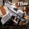 Compact Blowback Toy Pistol with Shell Ejection