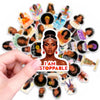 Inspirational Black Girl Vinyl Sticker Pack (50-Piece)