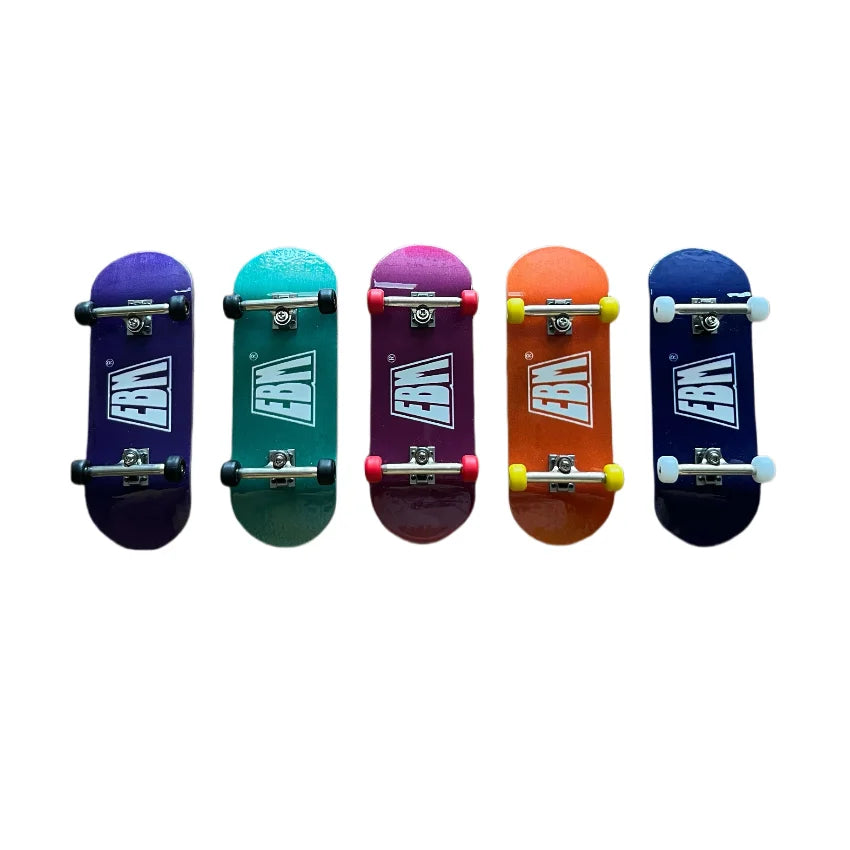 Maple Wood Finger Skateboard with Tool – 34mm Mini Skate Deck