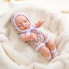 Lifelike 12-Inch Reborn Baby Doll with Outfit – Soft Vinyl, Huggable & Cute