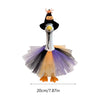 Halloween Porch Goose Costume Set with Witch Hat and Cape
