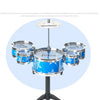 Kids' Jazz Drum Set with Cymbals – 9-Piece Musical Toy