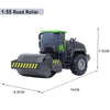 Diecast Engineering Vehicle Set for Kids - 4-Piece Construction Toy Collection