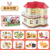 Forest Animal Miniature Dollhouse Furniture Set – 1/12 Scale Bedroom, Kitchen & Bathroom Decor
