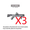 3D printed KSG-12 rifle model with accessories