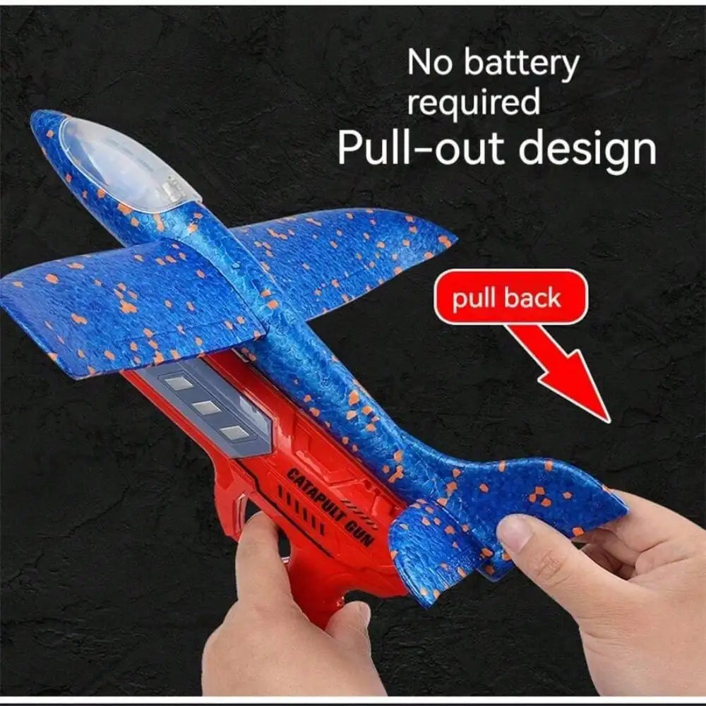 Kids' Foam Catapult Glider Planes – Outdoor Flying Toy Set