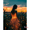 Cartoon Girl Portrait 5D Diamond Painting Kit