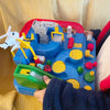 Racing Rail Car Adventure Set — Mechanical Track Toy for Kids