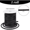 Braided PU Leather Cord for Jewelry Making and DIY Crafts