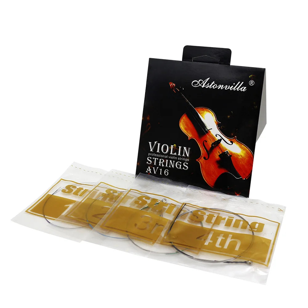 Professional Nickel-Silver Wound Violin String Set