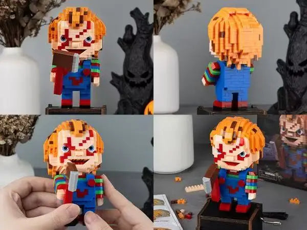 Death Reaper Clown Mini Building Blocks Set