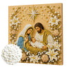 Religious Diamond Painting Kit with Frame – Jesus and Holy Mary